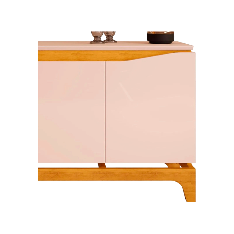 Buffet Nice Cedro/Off White Dj Moveis