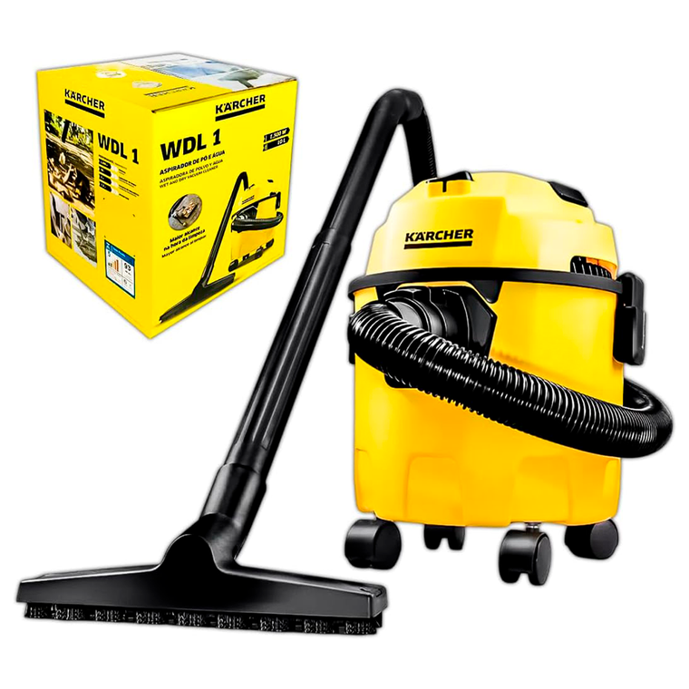Aspirador Pó e Água 10l WDL 1 1500w Karcher
