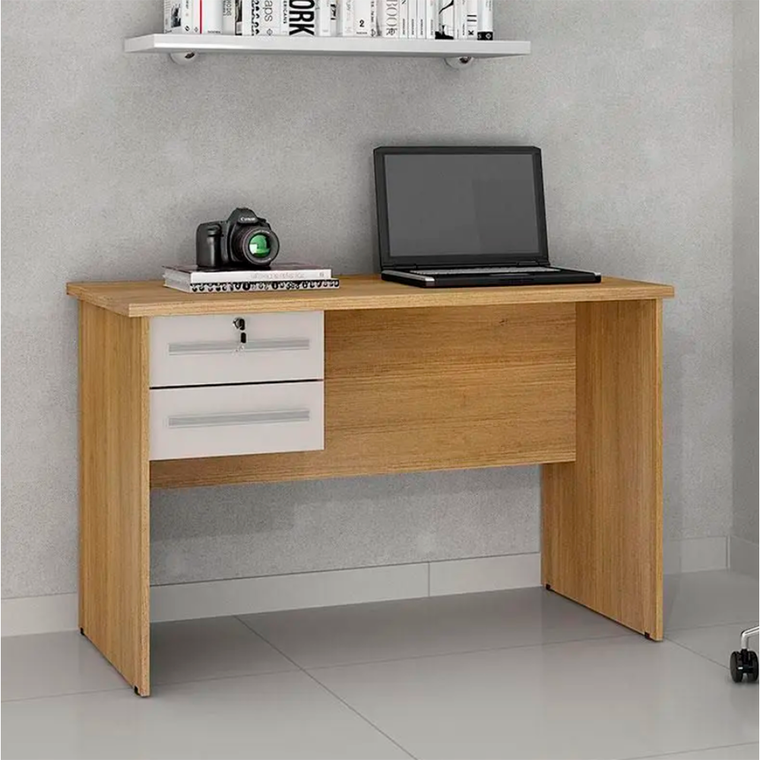 Mesa Computador Valdemoveis BYTE Cinamomo/Off White