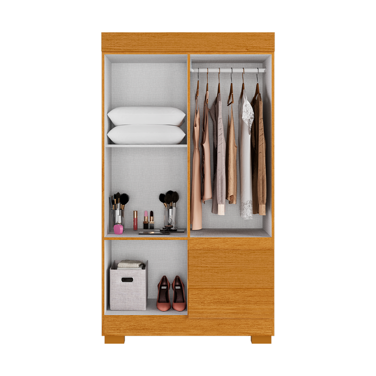 Roupeiro Maya 4P MDP Cinamomo ACP Moveis