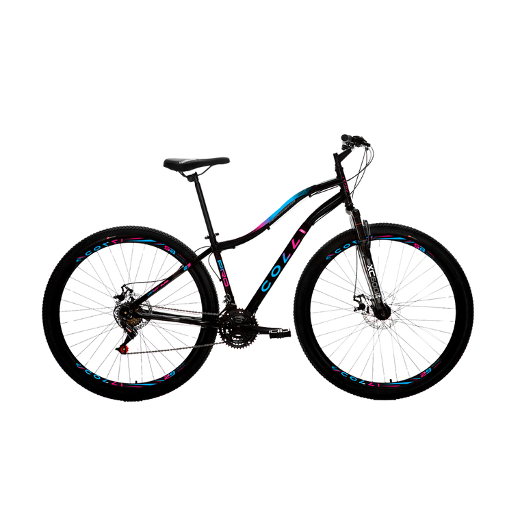 Bicicleta Aro 29 Paris Tm 15 5 F/Disco Susp Dianteira Kit Shimano 21 Bicolor D Colli