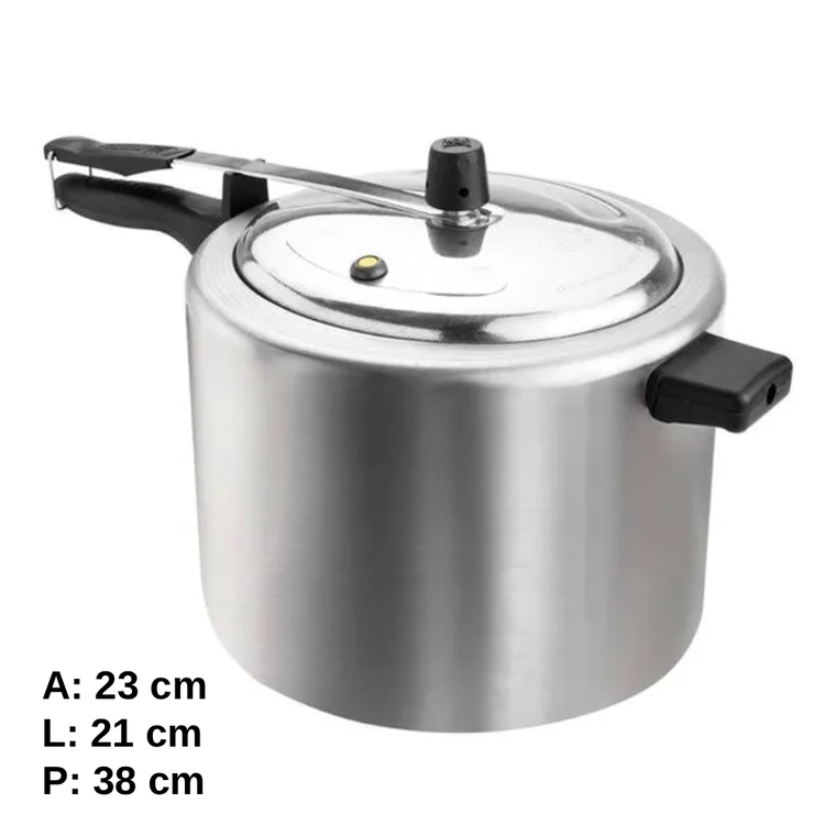 Panela de Pressão 7L Polida Real
