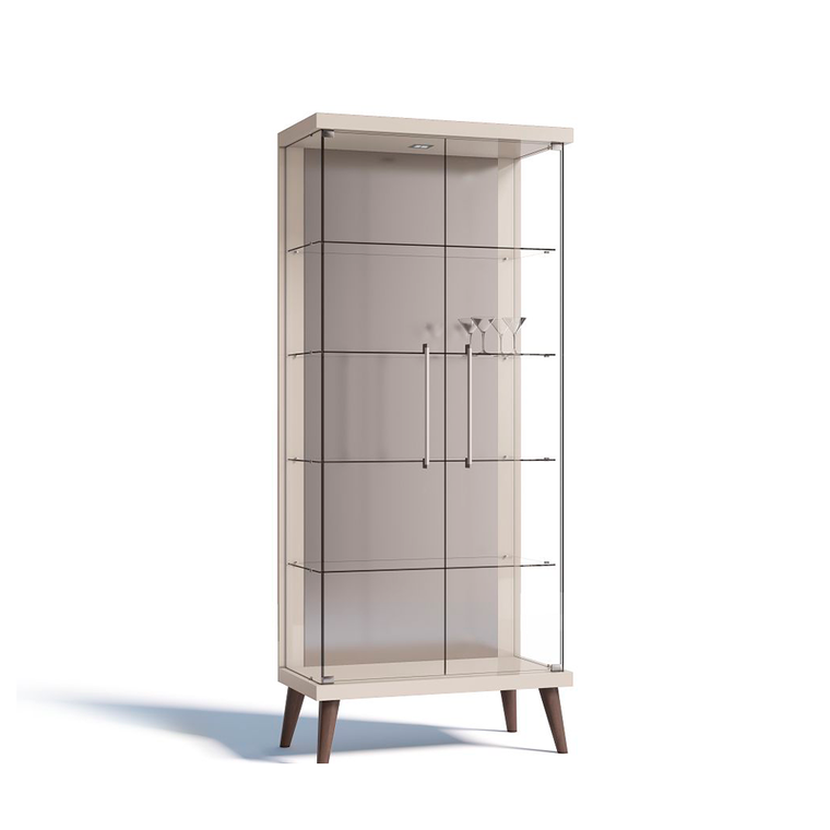 Cristaleira Tiffany Off White Imcal