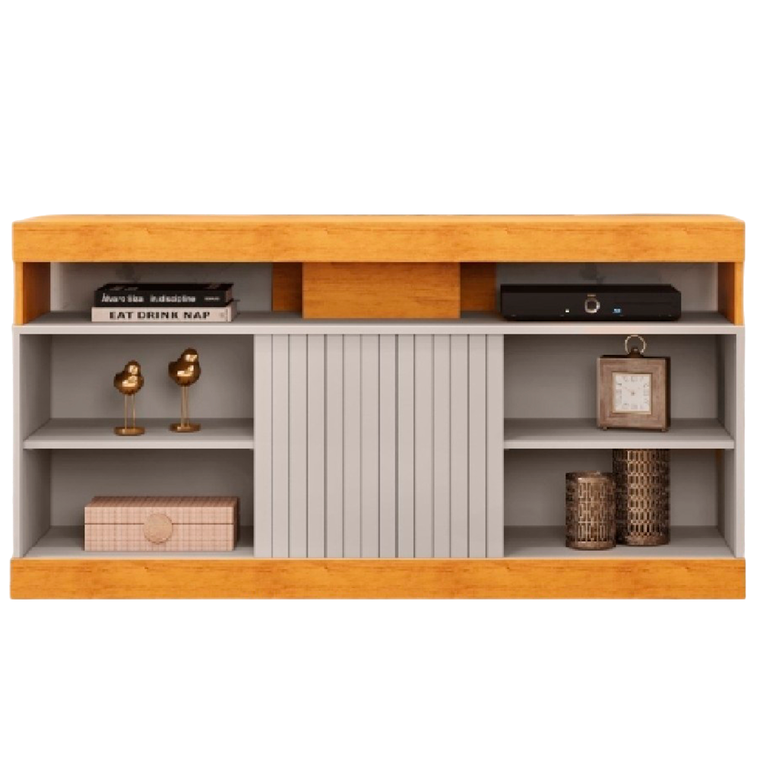 Rack Dili 120 Cedro/Bali Dj Móveis