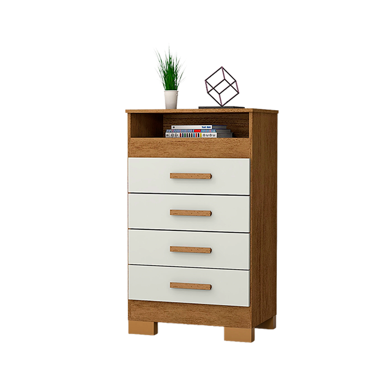 Comoda Evora C/PE Cinamomo/Off White Josan