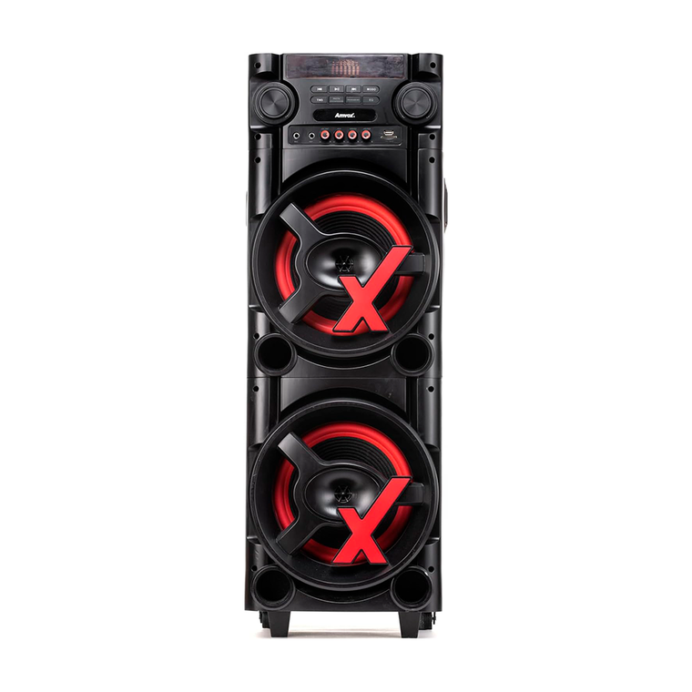 Caixa Amplificada ACA 1000 New X Sfm Amvox 