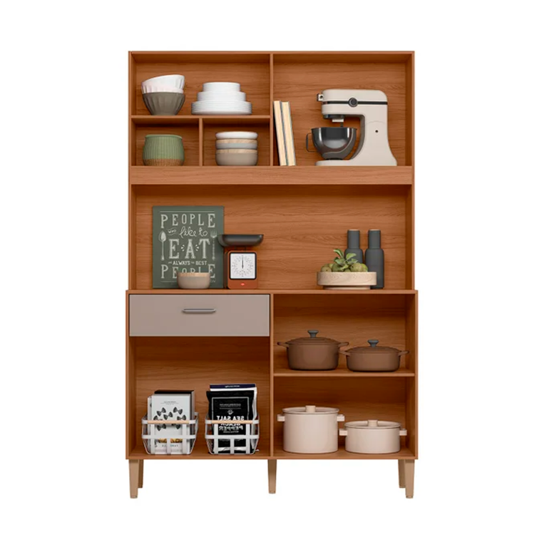 Kit Cozinha Erva Doce 120 IPE/FENDY PTA FECHADA Nicioli