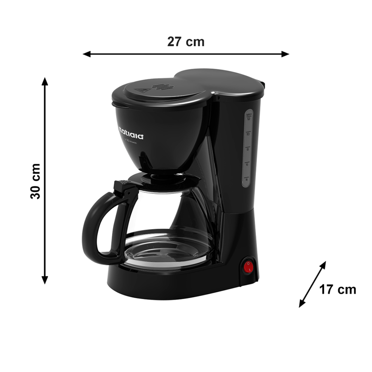 Cafeteira 30 Xícaras CFITA2002 220v Preto/Inox Itatiaia