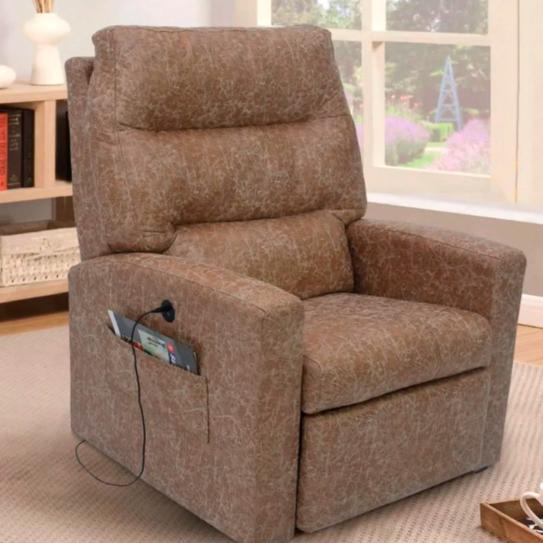 Poltrona do Papai Dubai Veludo Castor T04 Jw Estofados