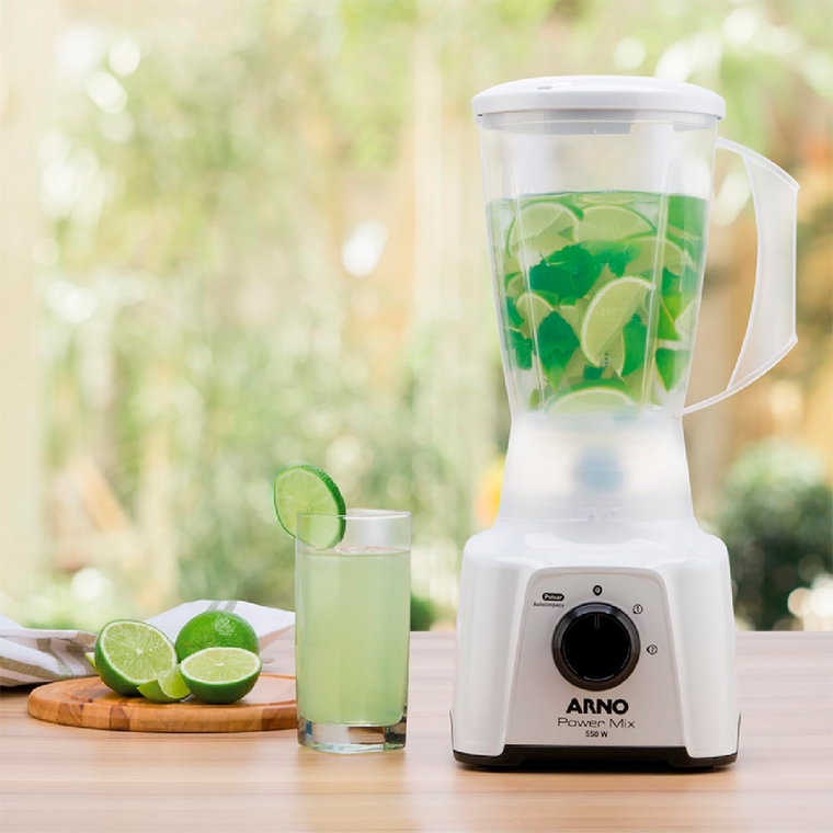 Liquidificador LQ12 2V Power Mix 550W Branco Arno