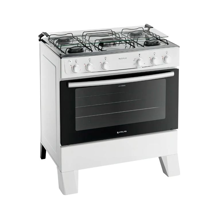Fogão 5B Milão Plus Branco Atlas 