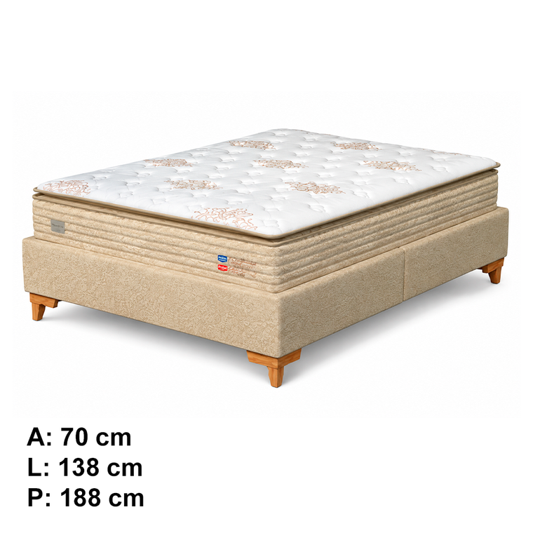 Conjunto Box Supremo Casal 138x70 Probel
