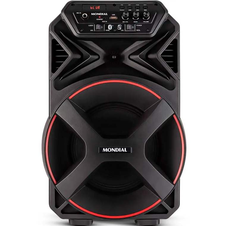 Caixa Amplificadora CM-250 Connect Party  Plus 250W C/Bat Mondial