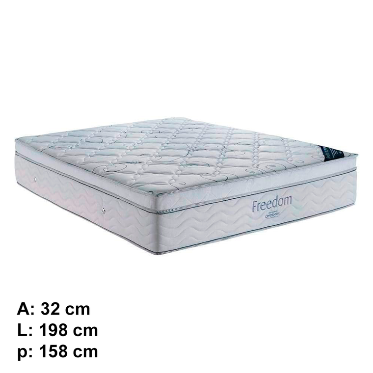 Colchão New Freedom 158x32 Ortobom