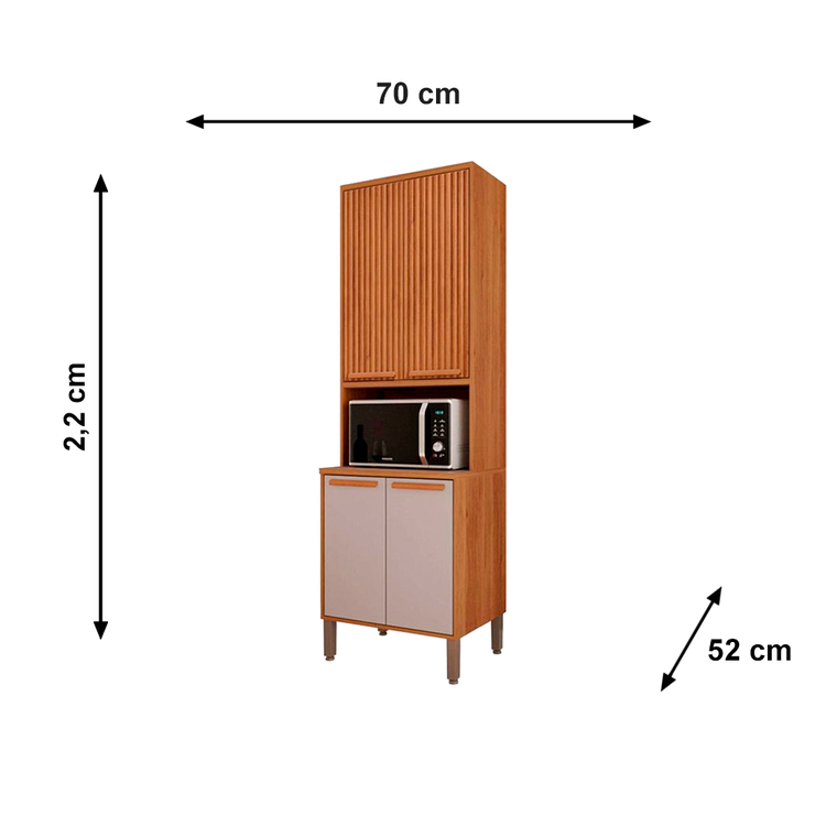 Torre Quente Ripado Cozinha Florida Cinamomo Salleto