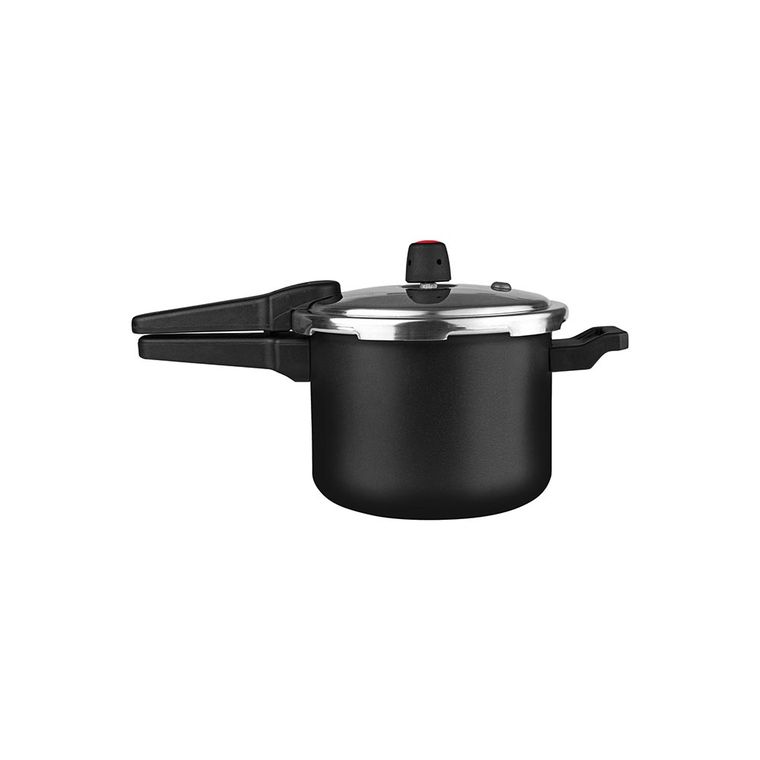 Panela de Pressão Fechamento Externo 4,5 L Reciclada Preta Única Real
