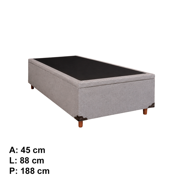 Base Baú Flex Solteiro 88x45 Softflex