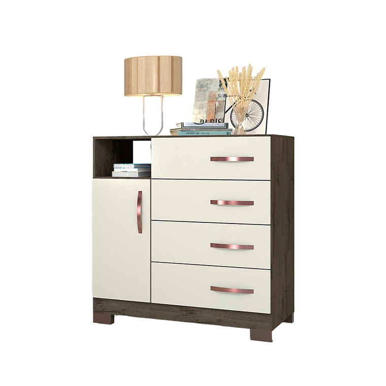 Comoda Free Com Pe Amendoa Off White Josan