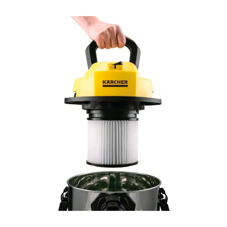 Aspirador Pó e Água 12l WDL 1s 1700w Karcher