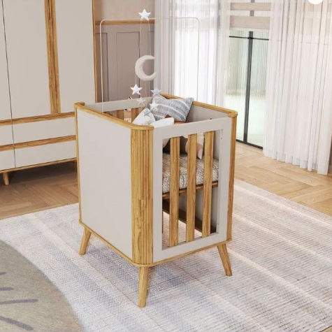 Berco Theo Off White/Amendoa Peroba