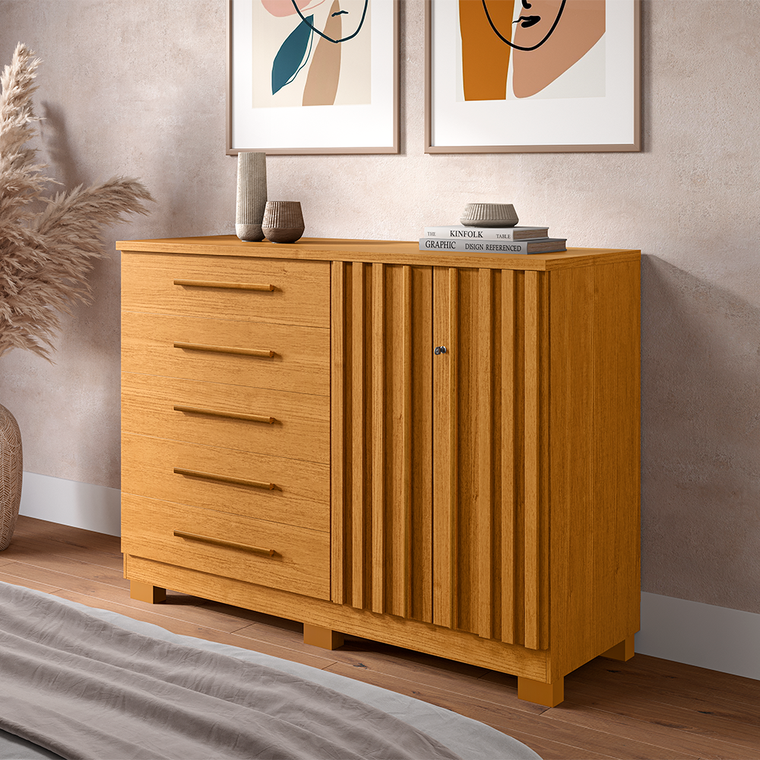 Comoda Bella 5G C/Sap Cinamomo ACP MOVEIS