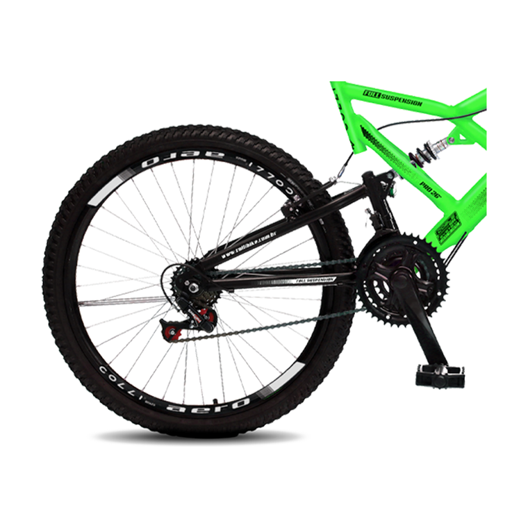 Bicicleta Aro 26 GPS Amarelo Neon Colli