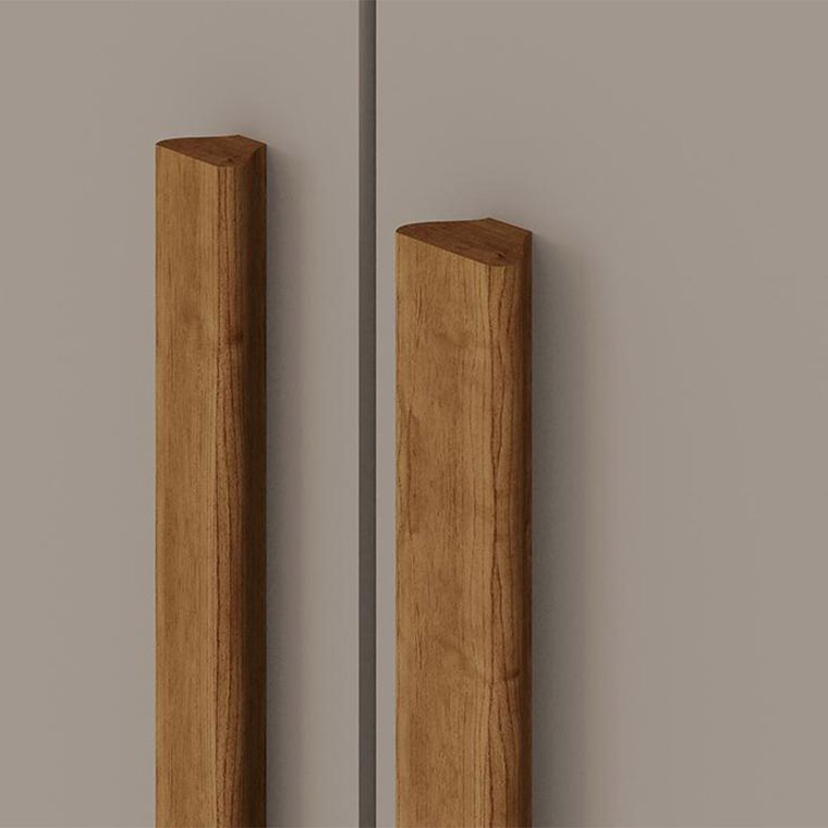Roupeiro Granada Premium 100% MDF 6 Portas com Pés Salleto