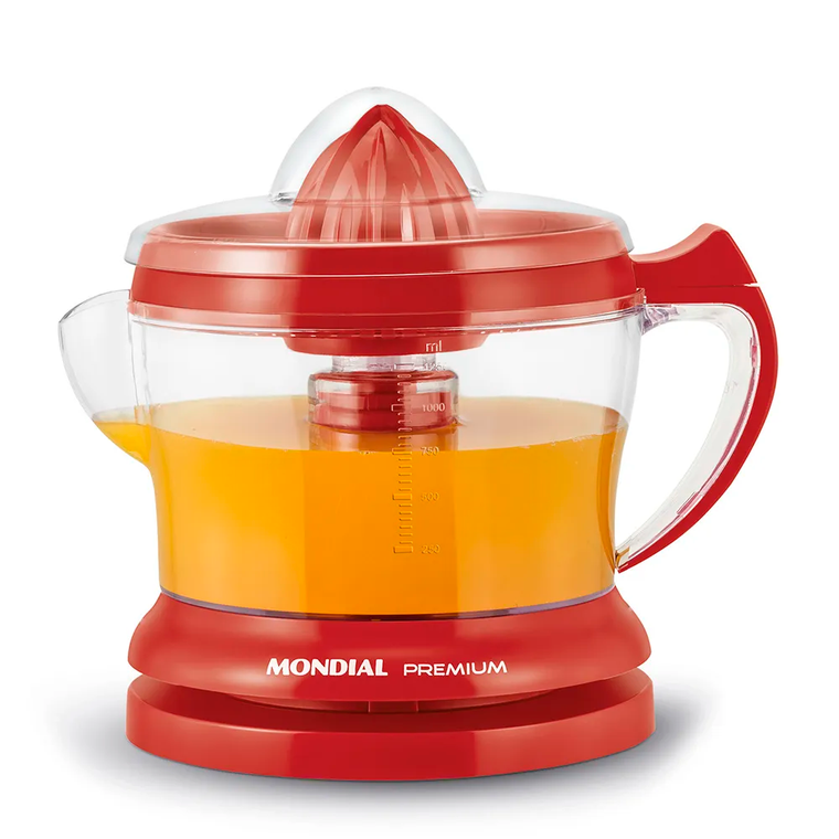 Espremedor Turbo Premium Mondial Vermelho 30W - E-23