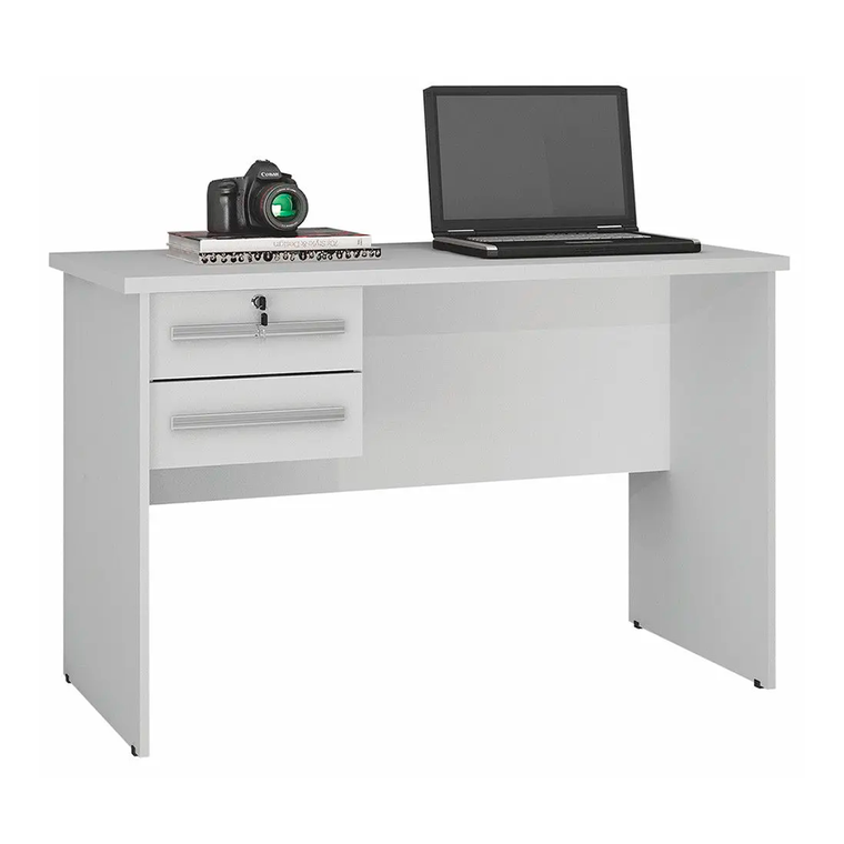 Mesa Computador Valdemoveis Byte Branco Potencia Moveis 