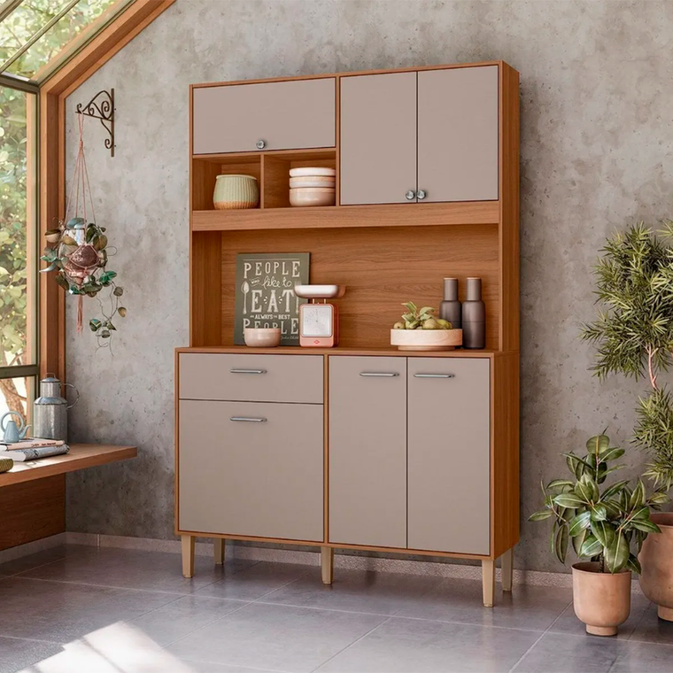 Kit Cozinha Erva Doce 120 IPE/FENDY PTA FECHADA Nicioli