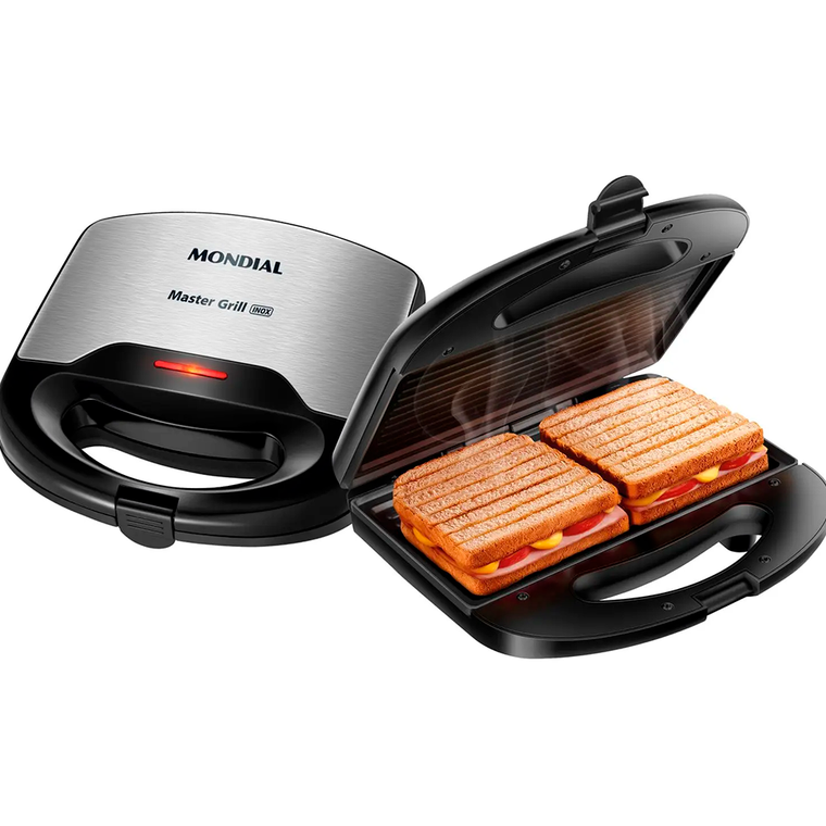 Sanduicheira Master Grill S-20 220V Preto/Inox Mondial