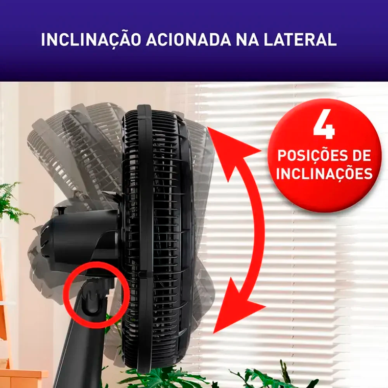 Ventilador De Coluna 40Cm X-treme 6 Ve6c 220V Arno