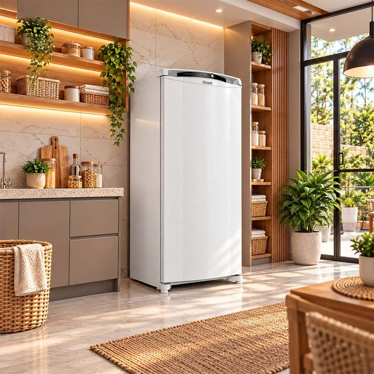 Geladeira Frost Free 337L CRB39MBBNA Branco 220V Consul
