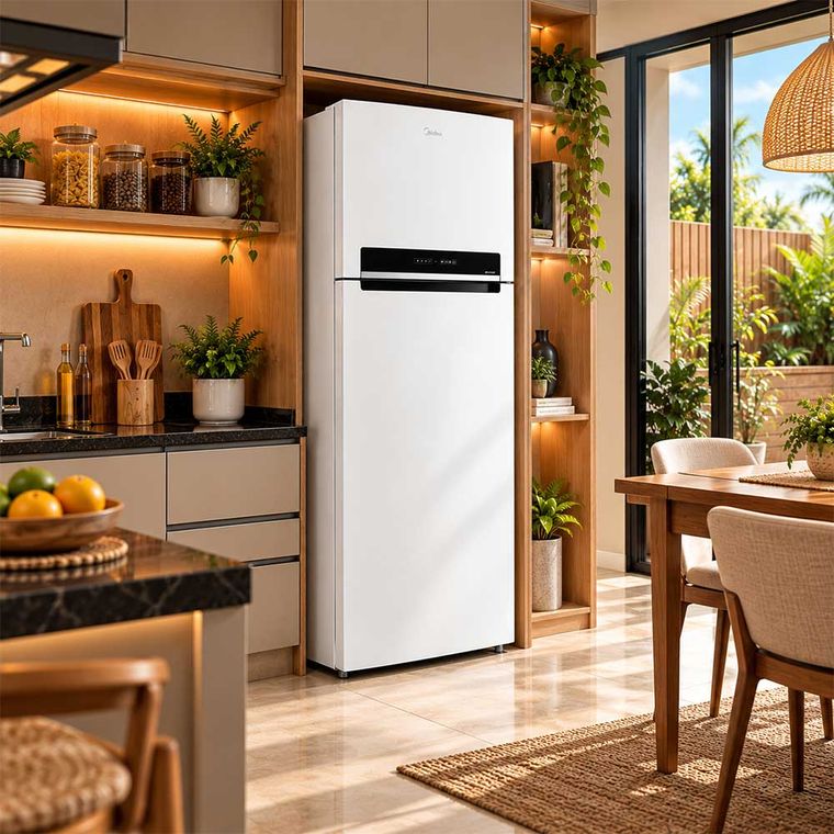 Geladeira Duplex Frost Free Inverter 473L MD-RT611 Midea
