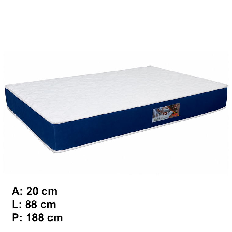 Colchão D-33 Lotus 88x20 Caza Nobre