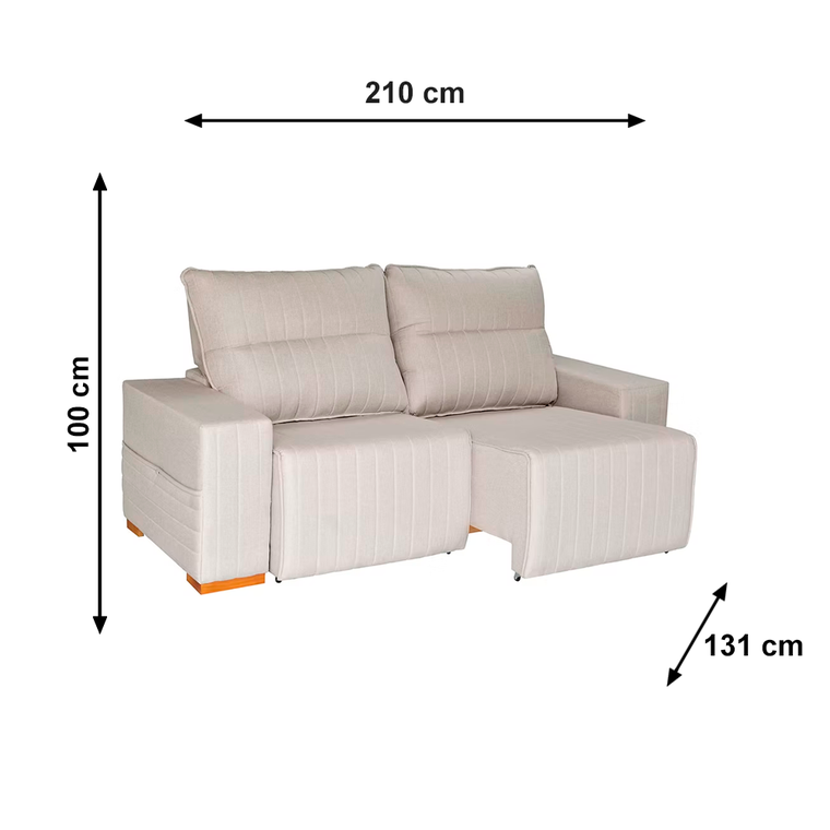 Sofa Manhattan Veludo Marfin J.A Estofados