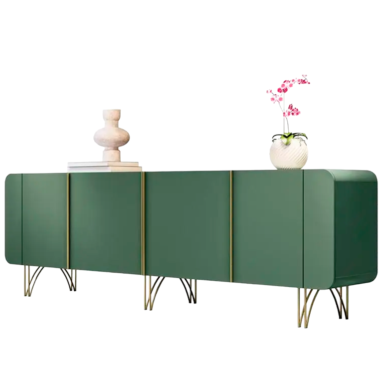 Buffet Salluti 2.2 Verde Pistache Hb Moveis