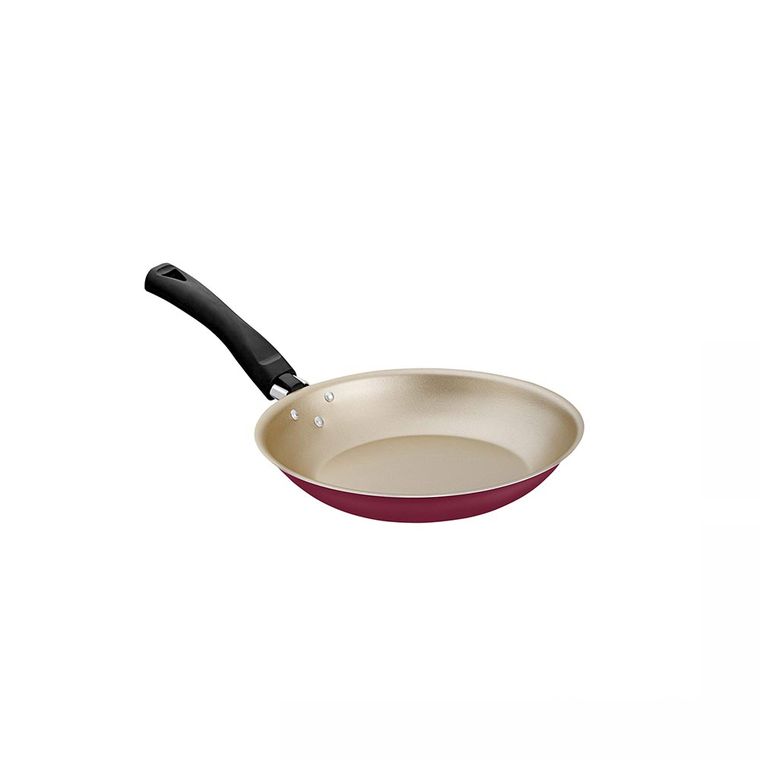 Kit Frigideiras Francesas 18 e 22 cm com Espátula Cereja/Creme Única Luz