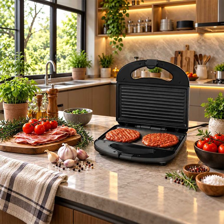 Sanduicheira SN-01 Pratic 750W Preto Mondial