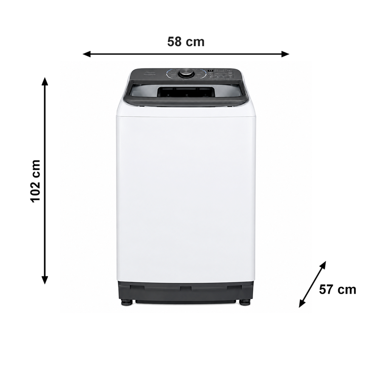 Máquina de Lavar 14kg Wave Agitator Midea