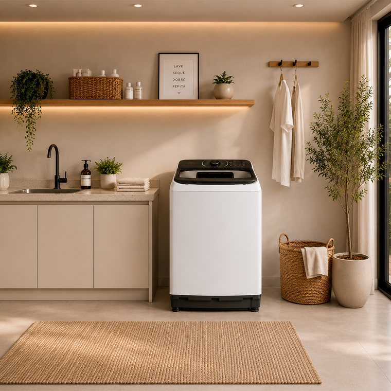 Máquina de Lavar 14kg Wave Agitator Midea