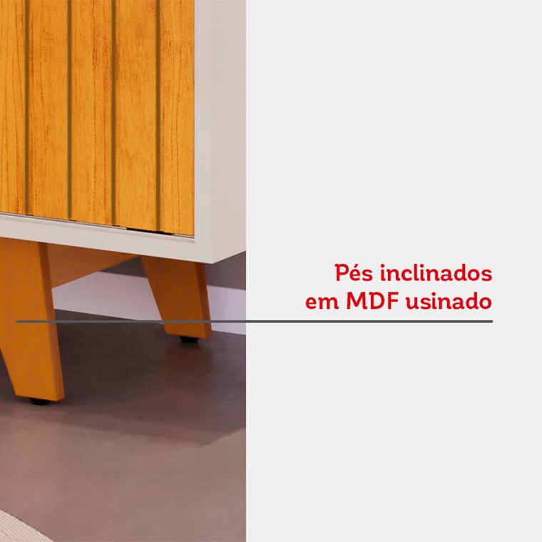 Rack Flat com Painel Trend DJ Moveis