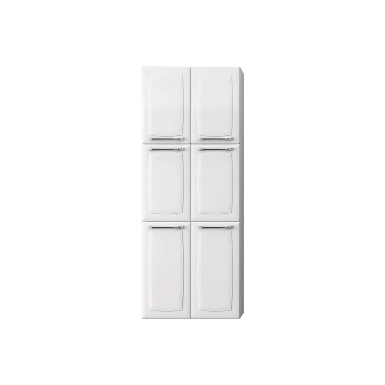 Paneleiro Duplo Max em Aço Branco 6 Portas Luce Itatiaia 