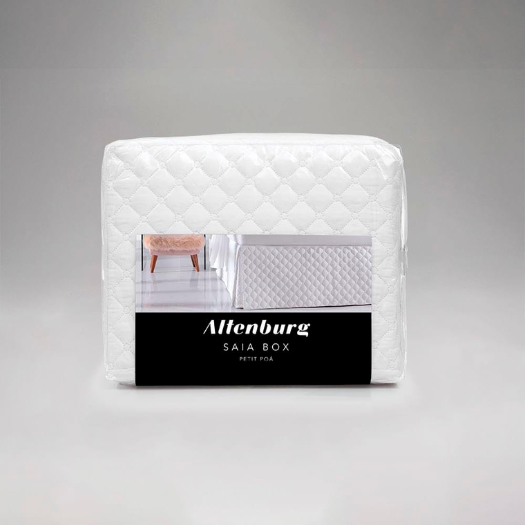 Saia Box Petit Poa Ultrawave Branco 138cmx188cmx35cm Altenburg
