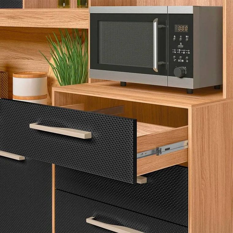 Armário Kit Cozinha Salsa Portas Fechadas Nicioli