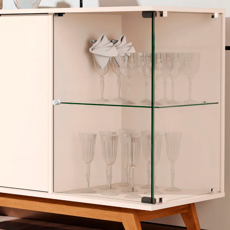 Buffet 3 Portas Tucumã Off White JB Bechara