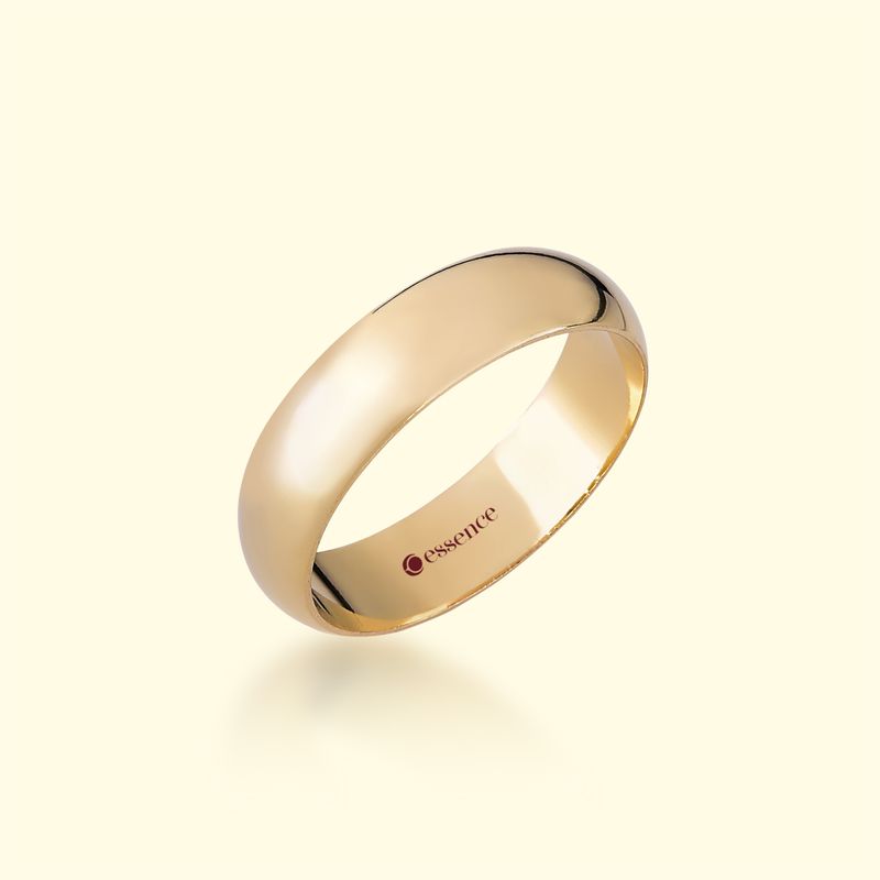 Aliança Ouro 18K 5mm 3.5grs. modelo Croácia valor unitário