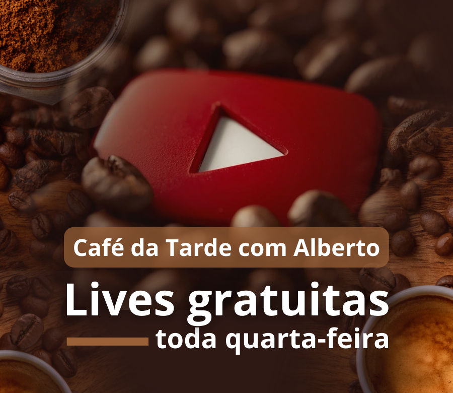 Café da Tarde com Alberto, lives gratuitas toda quarta-feira