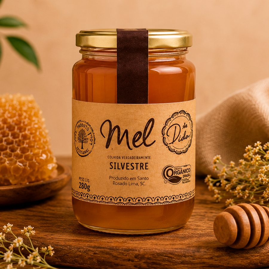 Mel Cru Silvestre Da Dida - 450g