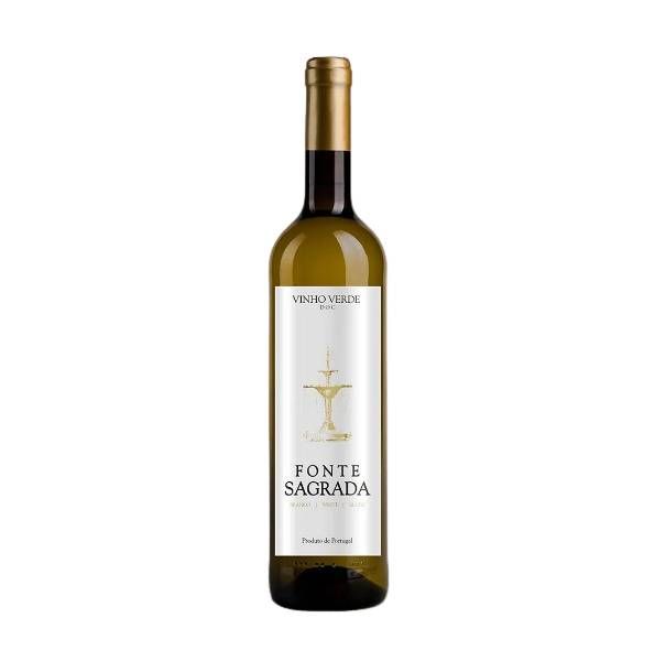VINHO VERDE BRANCO PORTUGUES FONTE SAGRADA 750ML